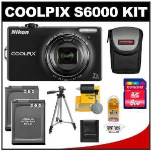 Coolpix S6000 Digital Camera 14 MP Digital Camera with 7x Optical Zoom 