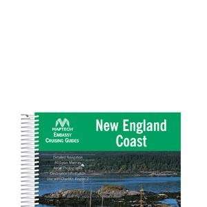  New MAPTECH PAPER CHART EMBASSY GUIDE NEW ENGLAND COAST 