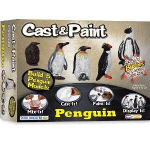   Cast and Paint Penguin Casting Kit with Blopens: Toys & Games
