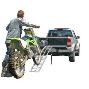   Arched Folding Dirt Bike Ramp for Pickups & Trailers: Automotive