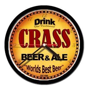  CRASS beer and ale cerveza wall clock: Everything Else