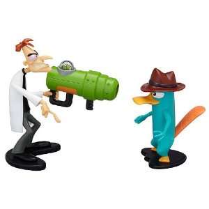  Disney Phineas and Ferb Agent P & Dr. Doofenshmirtz with 