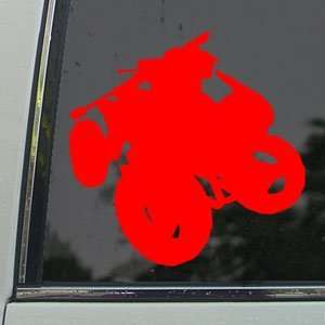 Halo 3 Red Decal Mongoose PC Xbox 360 Window Red Sticker