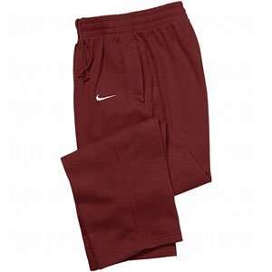  Nike Core Open Bottom Fleece Pant   Mens   Cardinal/White 