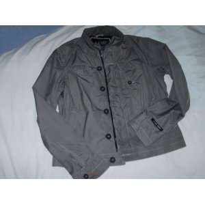  NEW $295.00 Armani Jeans Mens Light Sport Checkered Jacket 