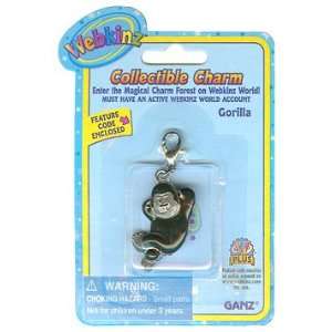  Webkinz Gorilla Charm: Toys & Games