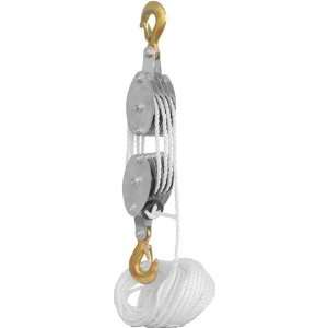  Rope Pulley Block and Tackle Hoist