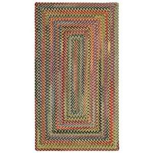  Capel 0103 150 High Rock Gold Braided Rug Baby