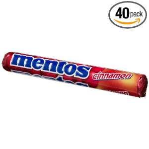 Mentos Cinnamon Candy, 1.32 Ounce Rolls (Pack of 40)  