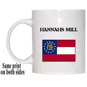  US State Flag   HANNAHS MILL, Georgia (GA) Mug 