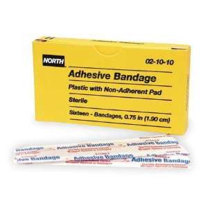  NORTH BY HONEYWELL 021010 Adhesive Bandage,W 3/4 In,L 3 In 