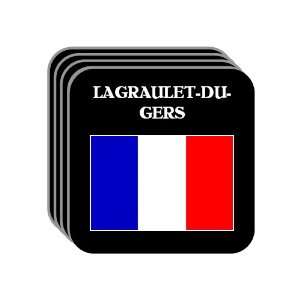  France   LAGRAULET DU GERS Set of 4 Mini Mousepad 