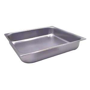 PAN 2/3 2.5 DEEP, EA, 12 0278 MISC IMPORTS STEAM TABLE PANS:  
