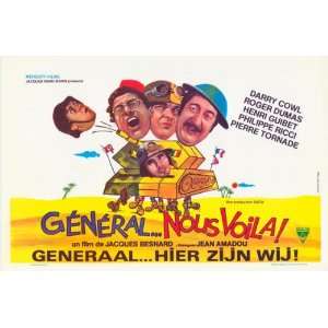  G n ral nous voil ! (1978) 27 x 40 Movie Poster Belgian 