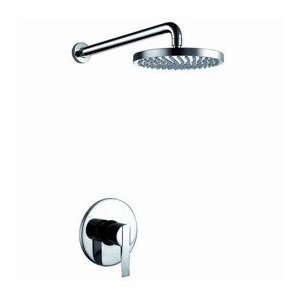   Chrome Wall mount Shower Faucet (0609   13821 00): Home Improvement