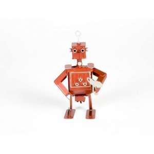  Wind Up Spacey Tracey Robot Tin Toy: Toys & Games