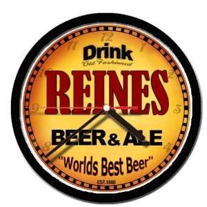  REINES beer and ale cerveza wall clock: Everything Else