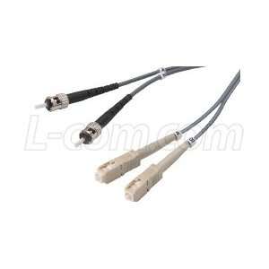   125, Multimode Fiber Cable, Dual ST / Dual SC, 100.0m Electronics