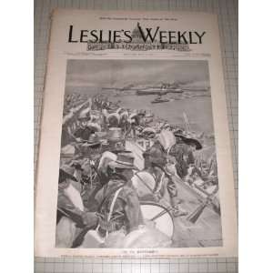 1898 Leslies Weekly   Spanish American War   War Time In Washington,D 