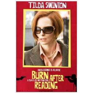  Burn After Reading Swinton Coen Brothers Cult Movie Tshirt 