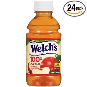 Welchs 100% Apple Juice, 10 Ounce: Grocery & Gourmet Food