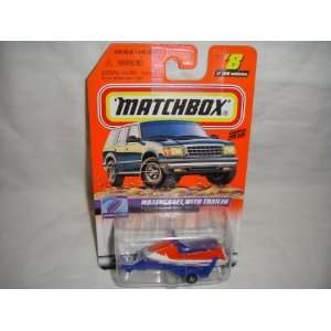 MATCHBOX #8 OF 100 WATERCRAFT WITH TRAILER 2000 TEMPO CHASE DIE CAST 