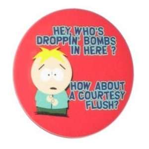    South Park Droppin Bombs Courtesy Flush Button Toys & Games