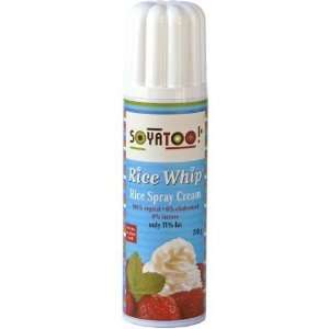 SoyaToo Rice Whip Rice Spray Cream, 7 Grocery & Gourmet Food