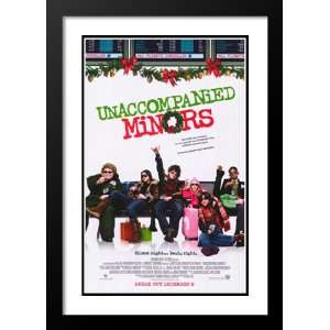  Unaccompanied Minors 20x26 Framed and Double Matted Movie 