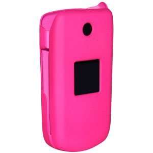 New Amzer Rubberized Hot Pink Snap Crystal Hard Case For Samsung Tint 