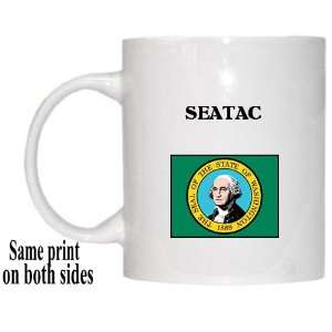  US State Flag   SEATAC, Washington (WA) Mug Everything 