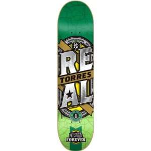  Real Torres Topshelf Premium Deck 8.06 Skateboard Decks 