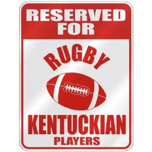   KENTUCKIAN PLAYERS  PARKING SIGN STATE KENTUCKY