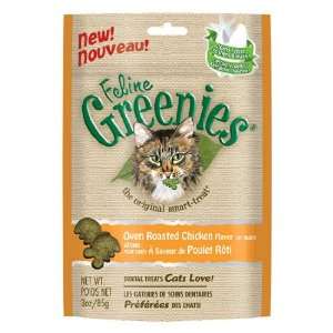  Greenies Feline Chicken Flavor Dental Treats 10/3 oz 