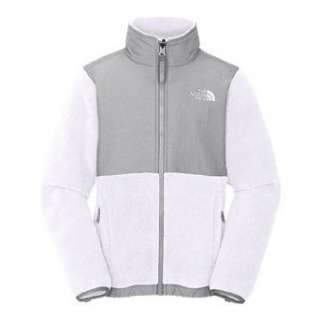  North Face Girls Denali Jacket White Clothing