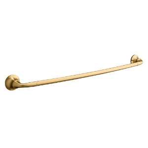 Kohler K 11372 BV Forte Sculpted 30 Inch Towel Bar, Vibrant Brushed 