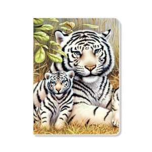  ECOeverywhere White Tiger Affection Journal, 160 Pages, 7 