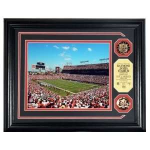 Raymond James Stadium Photomint with 2 24KT Gold Coins:  