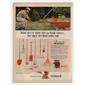  1966 Bissell Garden Tools Print Ad (12322): Home & Kitchen