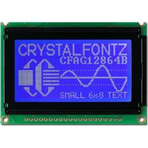 Crystalfontz CFAG12864B TMI V 128x64 graphic LCD display 