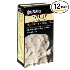 Sweet N Low Frosting Mix, White, 7 Ounce: Grocery & Gourmet Food