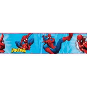  Amazing Spiderman Kids Wall Border   15X5