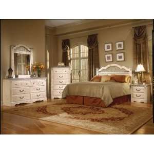  Seville Full/Queen Panel Bed Headboard In Wood Finish by 