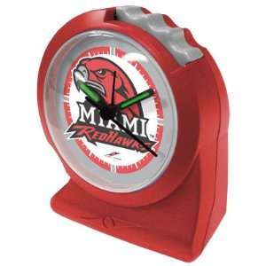  Miami Ohio Redhawks NCAA Gripper Alarm Clock: Sports 