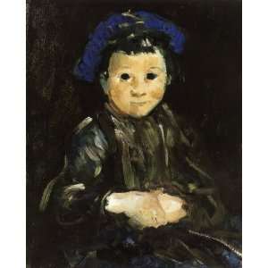  paintings   George Benjamin Luks   24 x 30 inches   Boy with Blue Cap