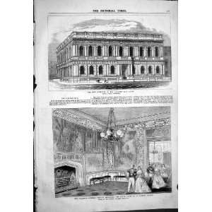  1847 Carlton Club House Smirke JamesS Palace Tapestry 