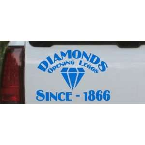 Diamonds Opening Legs Since 1866 Funny Car Window Wall Laptop Decal 