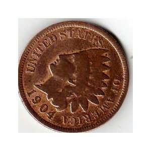  1904 INDIAN HEAD PENNY 