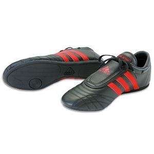 Adidas SM II Low Cut Sneaker Sneaker (Black with Red Stripes)   Junior 