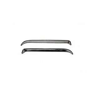   Window Ventshade 2PC Stainless 1971 1996 GMC All Models: Automotive